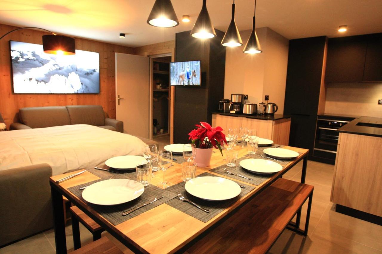 L'Ecrin Alpin - Somptueux 4 Pieces Neuf Coeur Station Apartment Les Deux Alpes Bagian luar foto